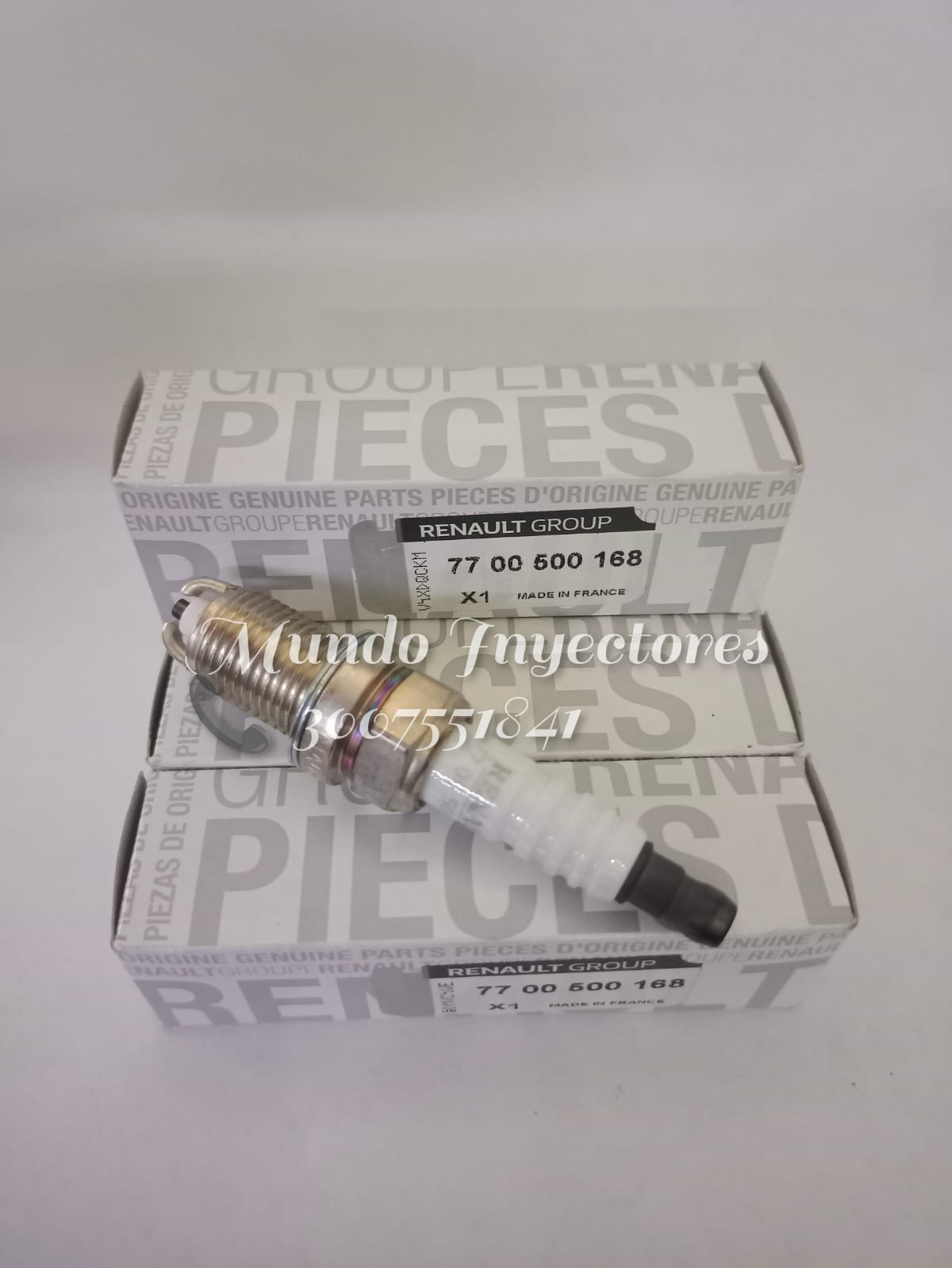 Bujia doble electrodo Renault